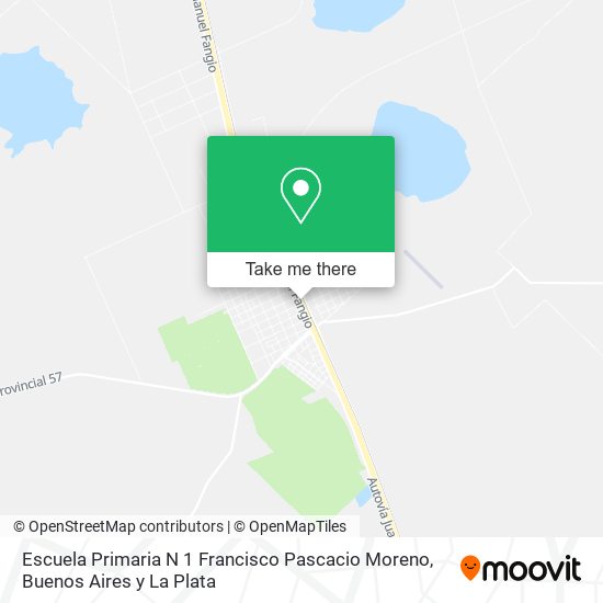 Escuela Primaria N 1 Francisco Pascacio Moreno map