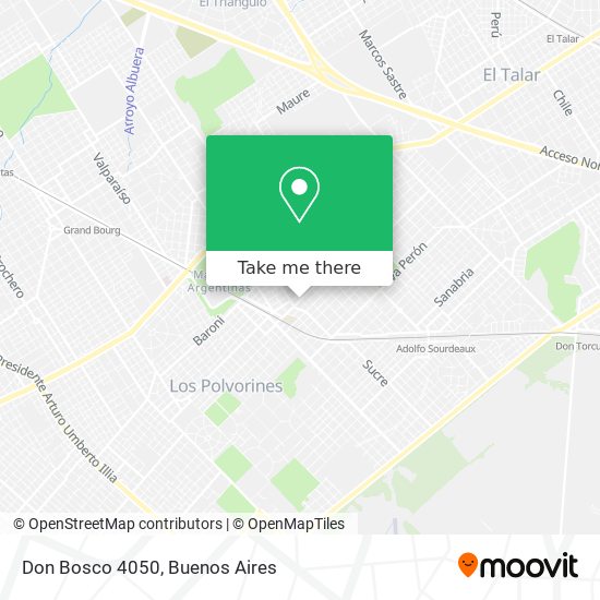 Don Bosco 4050 map