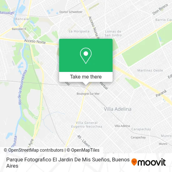 Parque Fotografico El Jardin De Mis Sueños map