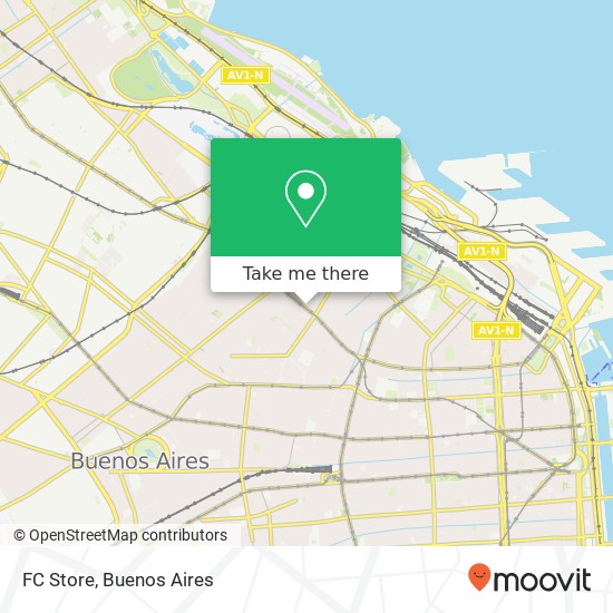 FC Store map