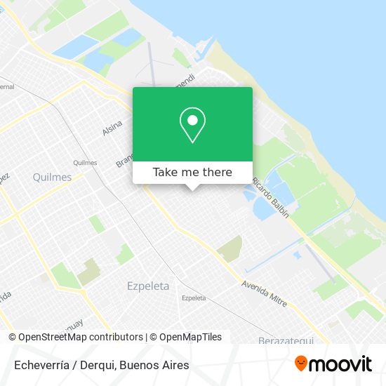 Echeverría / Derqui map