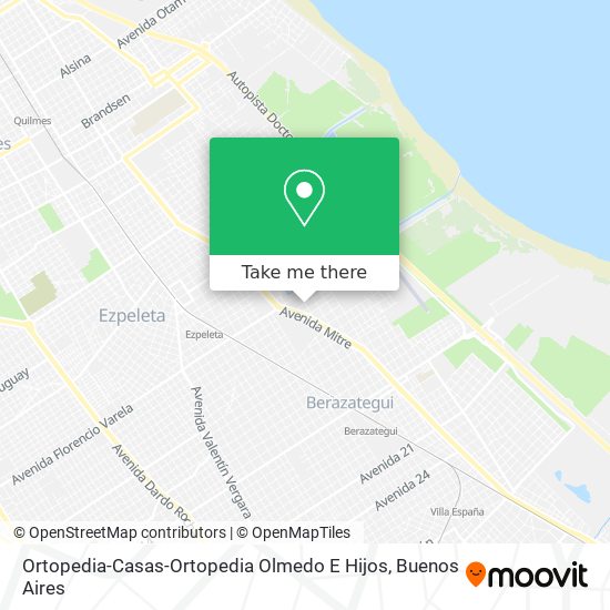 Mapa de Ortopedia-Casas-Ortopedia Olmedo E Hijos