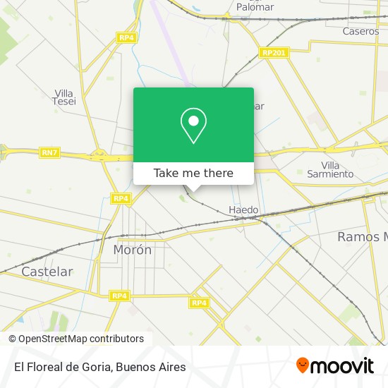 El Floreal de Goria map