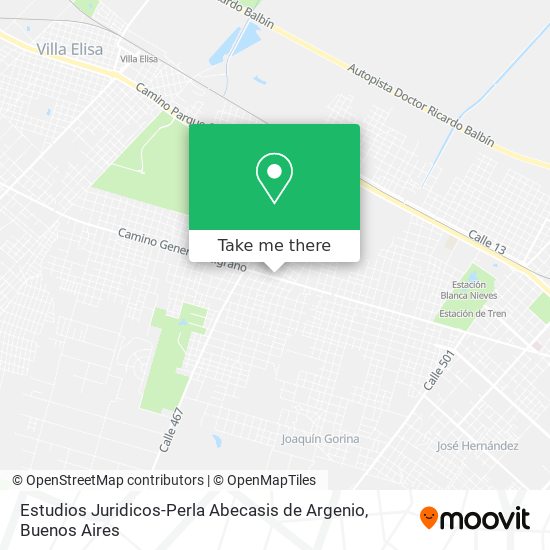 Mapa de Estudios Juridicos-Perla Abecasis de Argenio