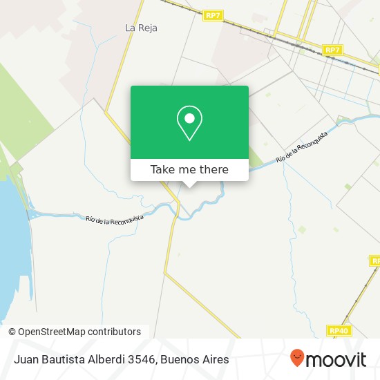 Juan Bautista Alberdi 3546 map