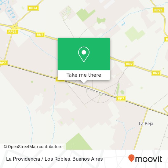 La Providencia / Los Robles map