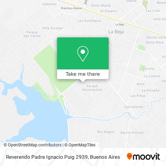 Reverendo Padre Ignacio Puig 2939 map