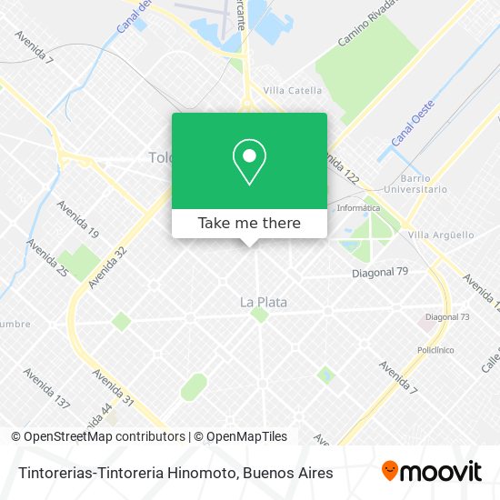 Tintorerias-Tintoreria Hinomoto map