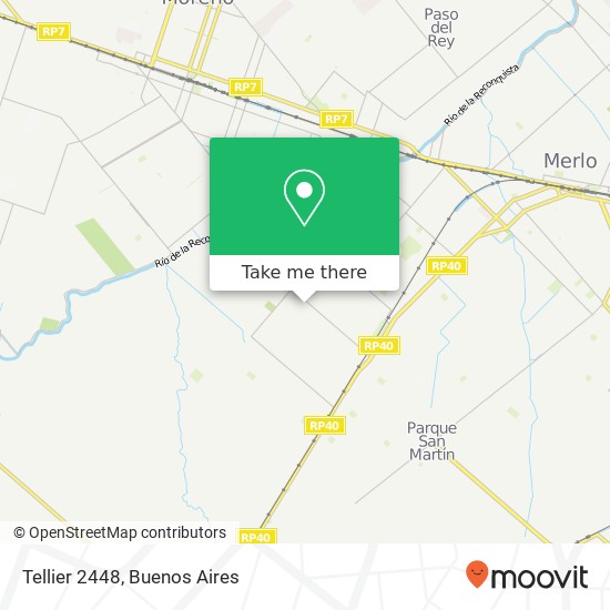 Mapa de Tellier 2448