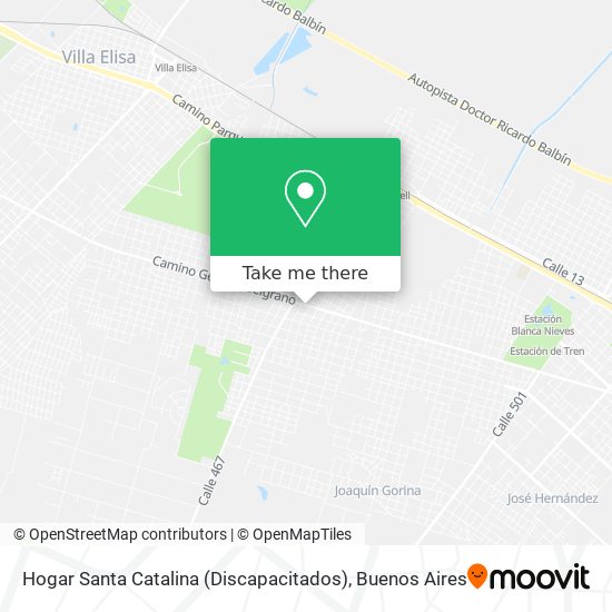 Hogar Santa Catalina (Discapacitados) map