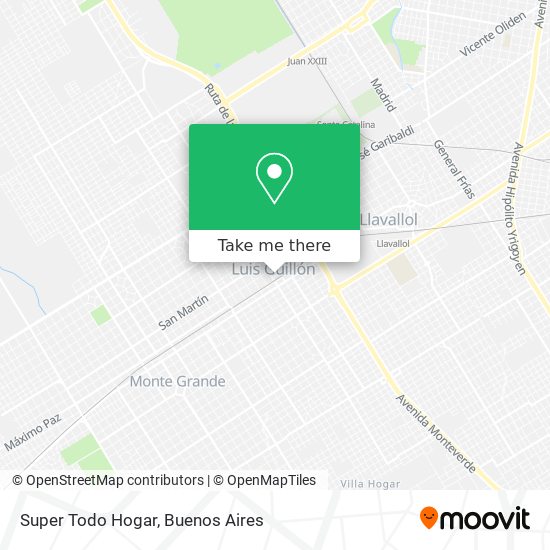 Super Todo Hogar map