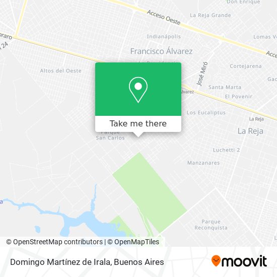 Mapa de Domingo Martínez de Irala