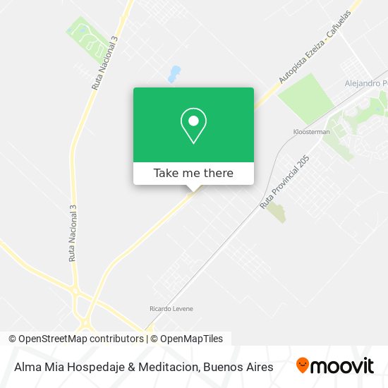 Alma Mia Hospedaje & Meditacion map