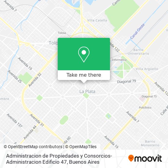 Administracion de Propiedades y Consorcios-Administracion Edificio 47 map