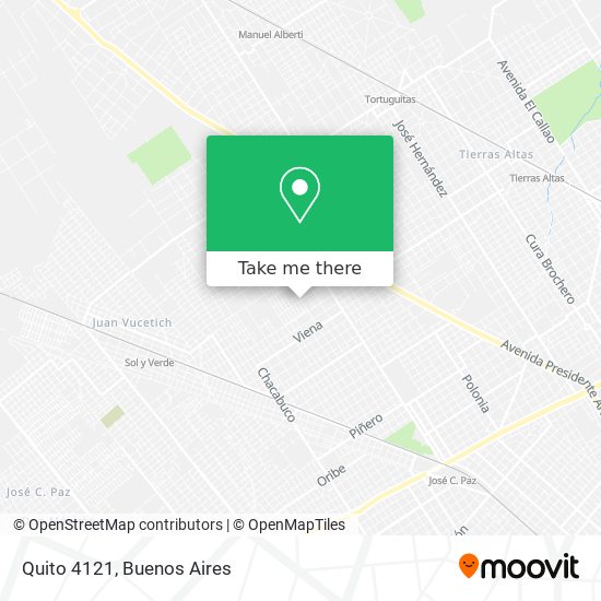 Mapa de Quito 4121