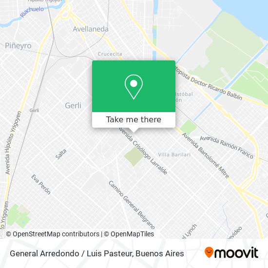 General Arredondo / Luis Pasteur map