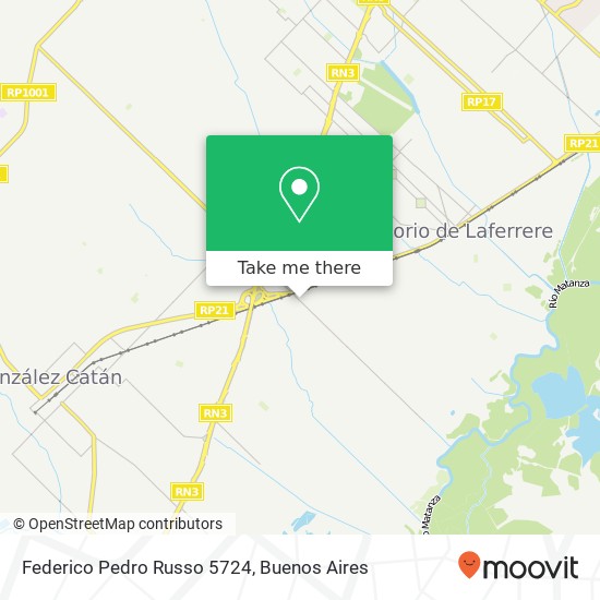 Federico Pedro Russo 5724 map