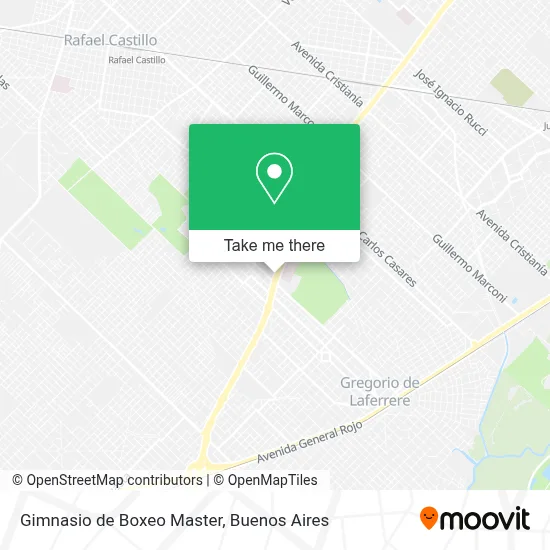 Gimnasio de Boxeo Master map