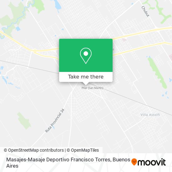 Mapa de Masajes-Masaje Deportivo Francisco Torres