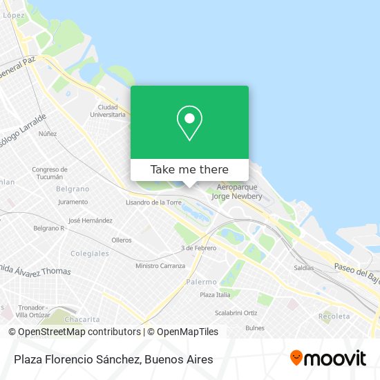 Plaza Florencio Sánchez map