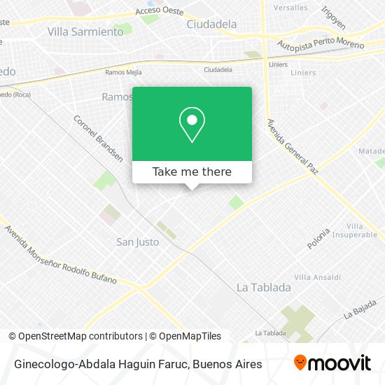 Ginecologo-Abdala Haguin Faruc map