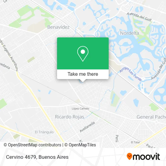 Cervino 4679 map
