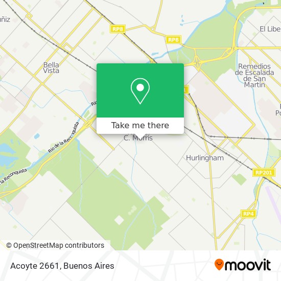 Acoyte 2661 map