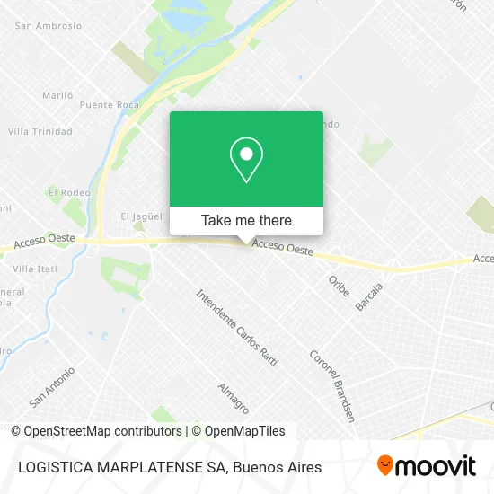 LOGISTICA MARPLATENSE SA map