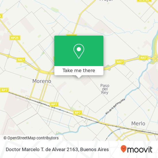 Mapa de Doctor Marcelo T. de Alvear 2163