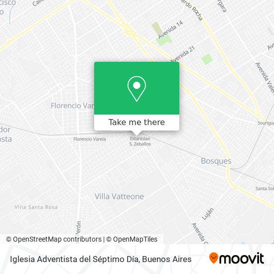 Iglesia Adventista del Séptimo Día map