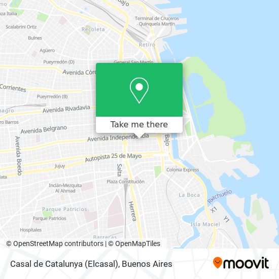 Casal de Catalunya (Elcasal) map