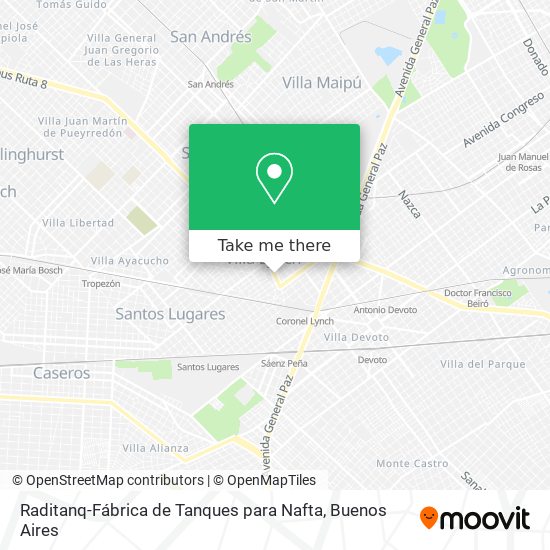 Raditanq-Fábrica de Tanques para Nafta map