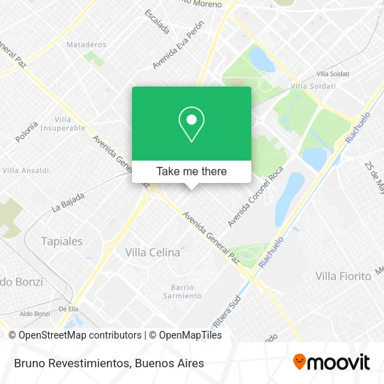 Bruno Revestimientos map