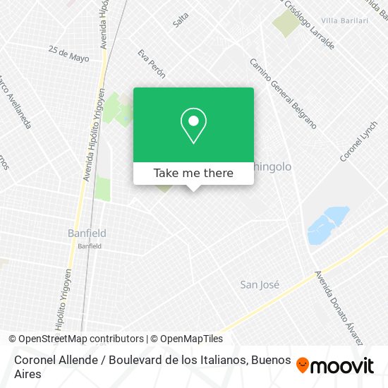 Coronel Allende / Boulevard de los Italianos map