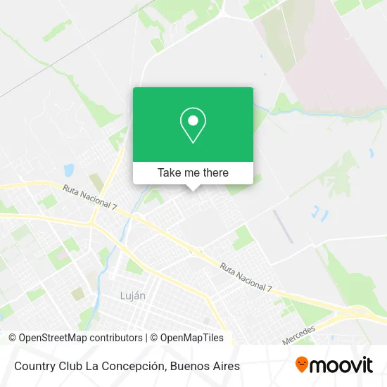 Mapa de Country Club La Concepción