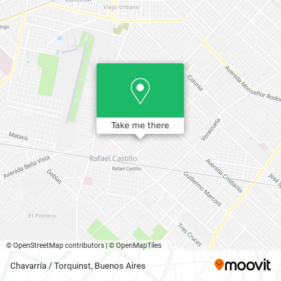Chavarría / Torquinst map