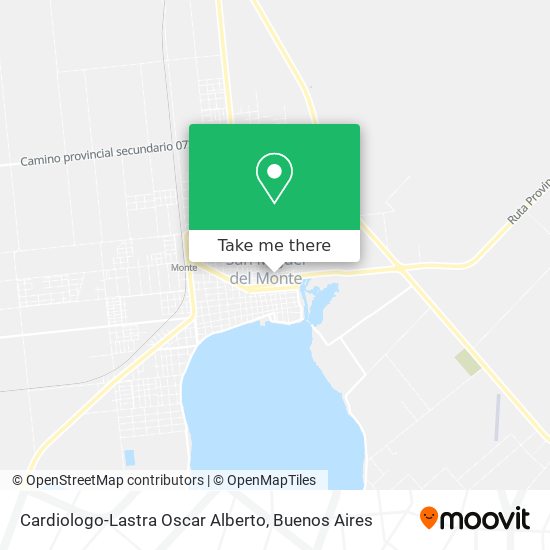 Cardiologo-Lastra Oscar Alberto map