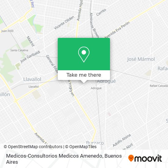 Medicos-Consultorios Medicos Amenedo map