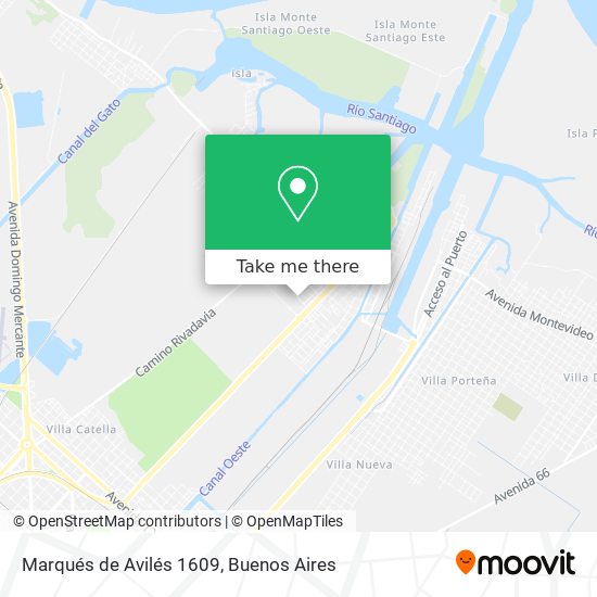 Mapa de Marqués de Avilés 1609