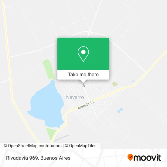 Rivadavia 969 map