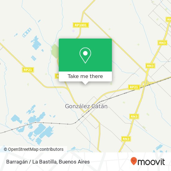 Barragán / La Bastilla map