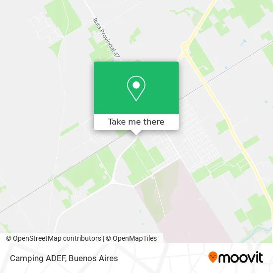 Camping ADEF map