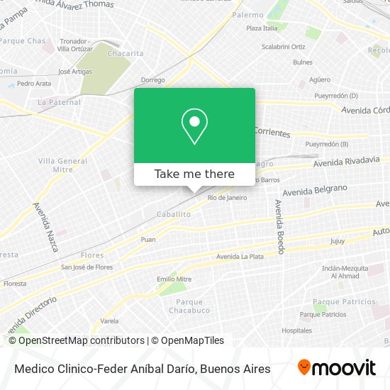 Medico Clinico-Feder Aníbal Darío map