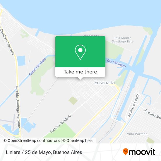 Liniers / 25 de Mayo map