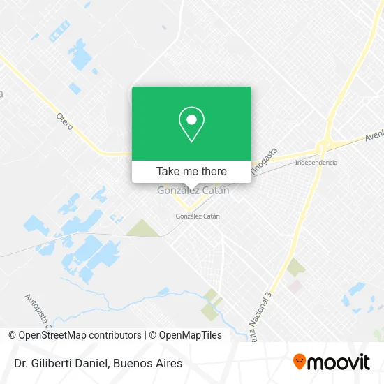Dr. Giliberti Daniel map