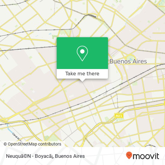 Neuquã©N - Boyacã¡ map
