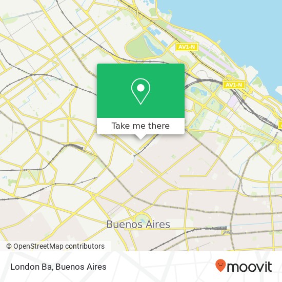 Mapa de London Ba