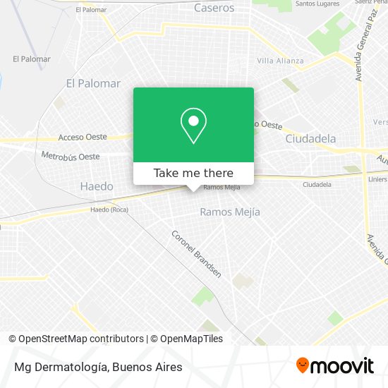 Mg Dermatología map