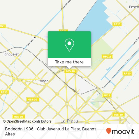 Bodegón 1936 - Club Juventud La Plata map