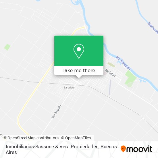 Inmobiliarias-Sassone & Vera Propiedades map